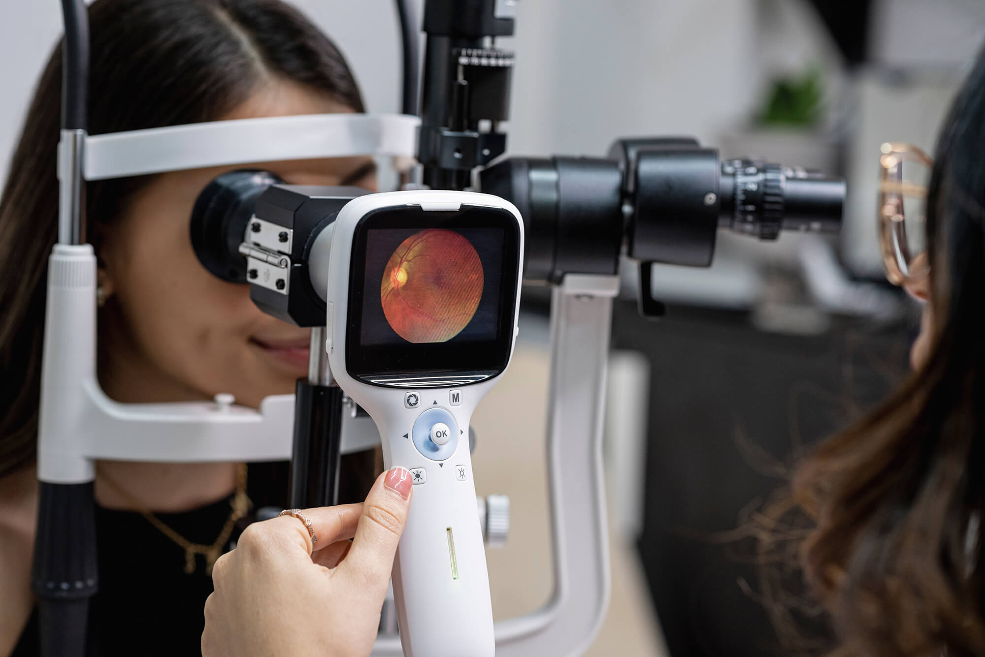 retina exam